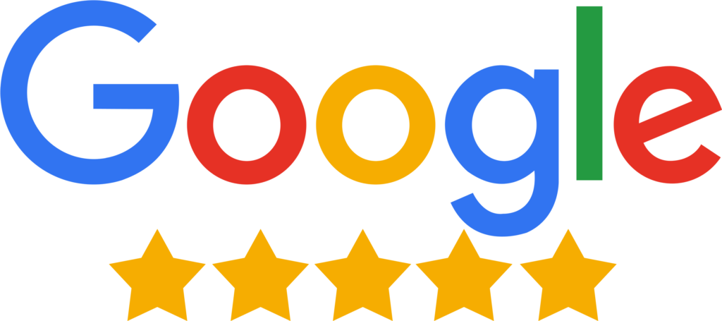 google 5 star logo in color